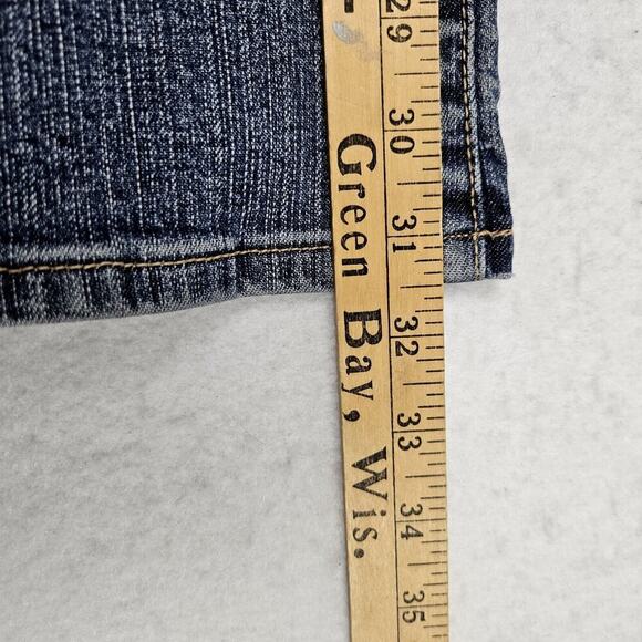 VTG Levis 550 Jeans Womens Size 12 Relaxed Bootcut Midrise Blue Denim READ DESCR - Picture 9 of 11
